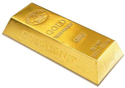 כמה שוקל מטיל זהב?